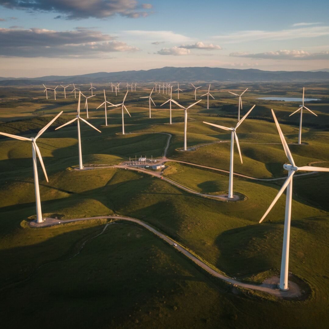 UNS Wind Enerji saha ekibi rüzgar türbini bakım çalışması sırasında