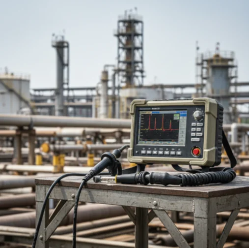 Ultrasonik test NDT muayene kontrol cihazı