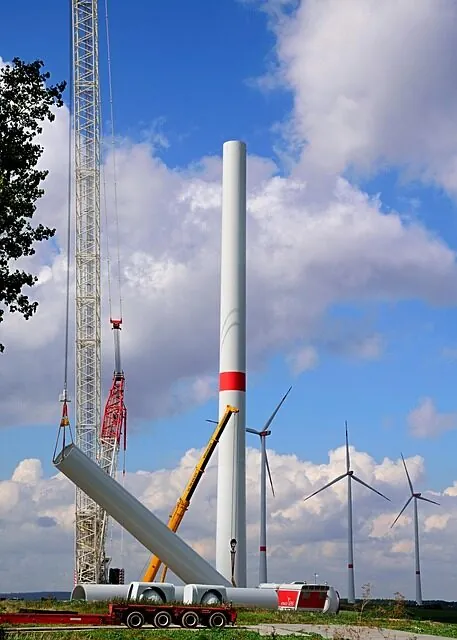 Çanakkale rüzgar türbini montaj operasyonu 2023