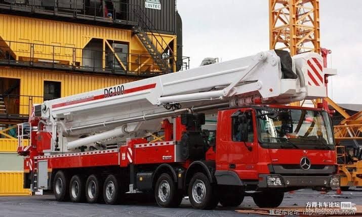 XCMG DG 100 Mobil Platform 100 metre çalışma yüksekliği